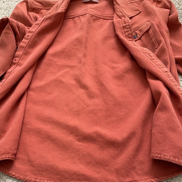 Outerknown Salmon Button Down. Size M. - Picture 4 of 10
